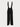 back view of classic black yvy jumpsuit with bow detail and open back