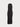 Black ribbed sleeveless maxi dress with a high neckline displayed on a plain background