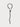 yvy leather bolo choker in black with silver hardware
