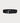 yvy leather wide buckle belt 5 in black with silver hardware