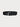 yvy leather wide buckle belt 5 in black with silver hardware